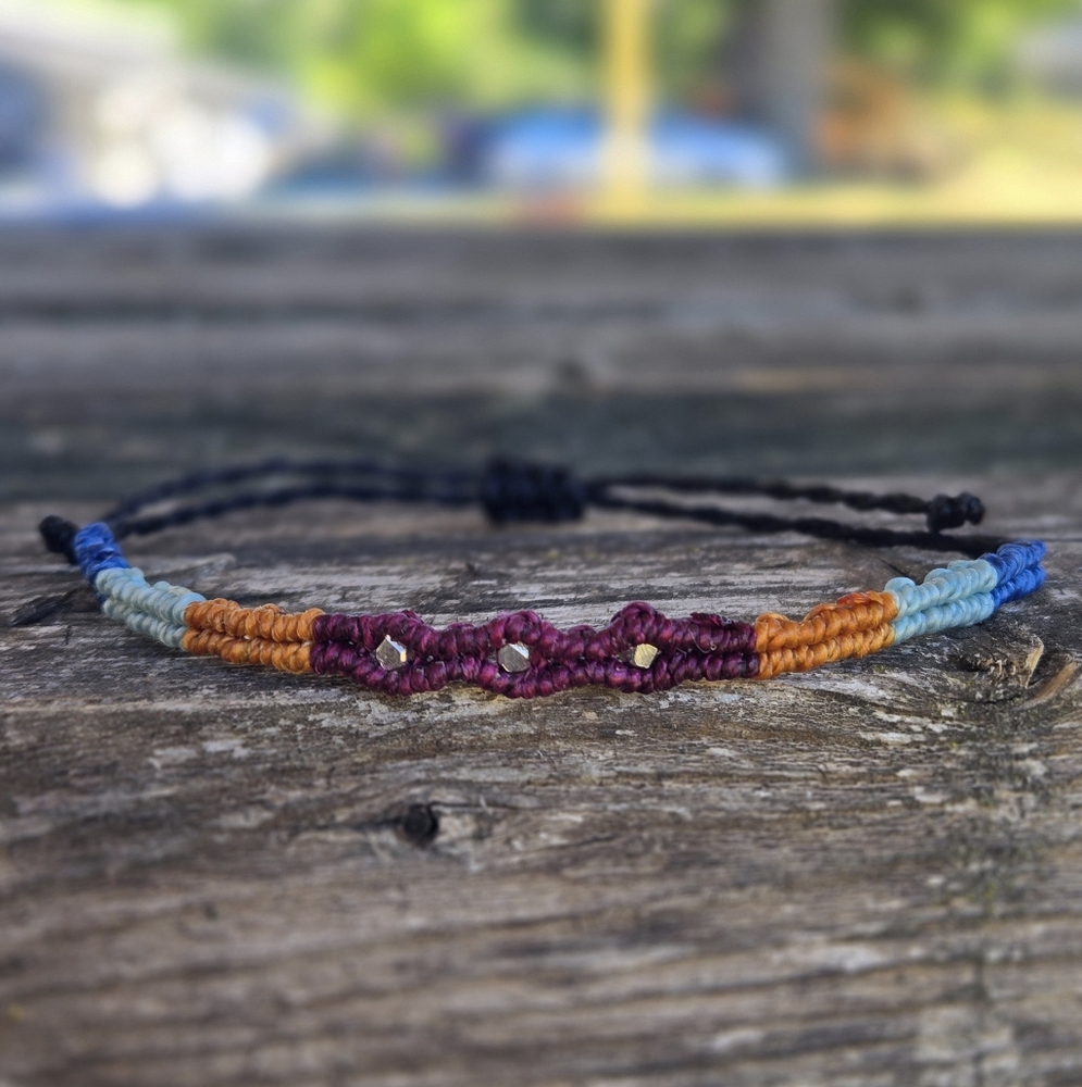 013 New Handmade Colorful Woven Bracelet